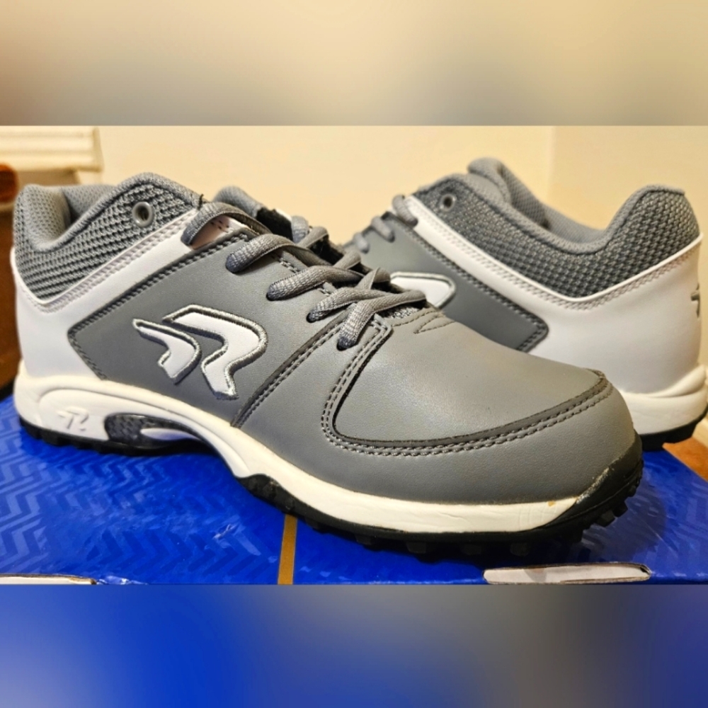 Ringor Flite Turf Sport Shoes (COPY) - size 7, Charcoal / White - Picture 4 of 8